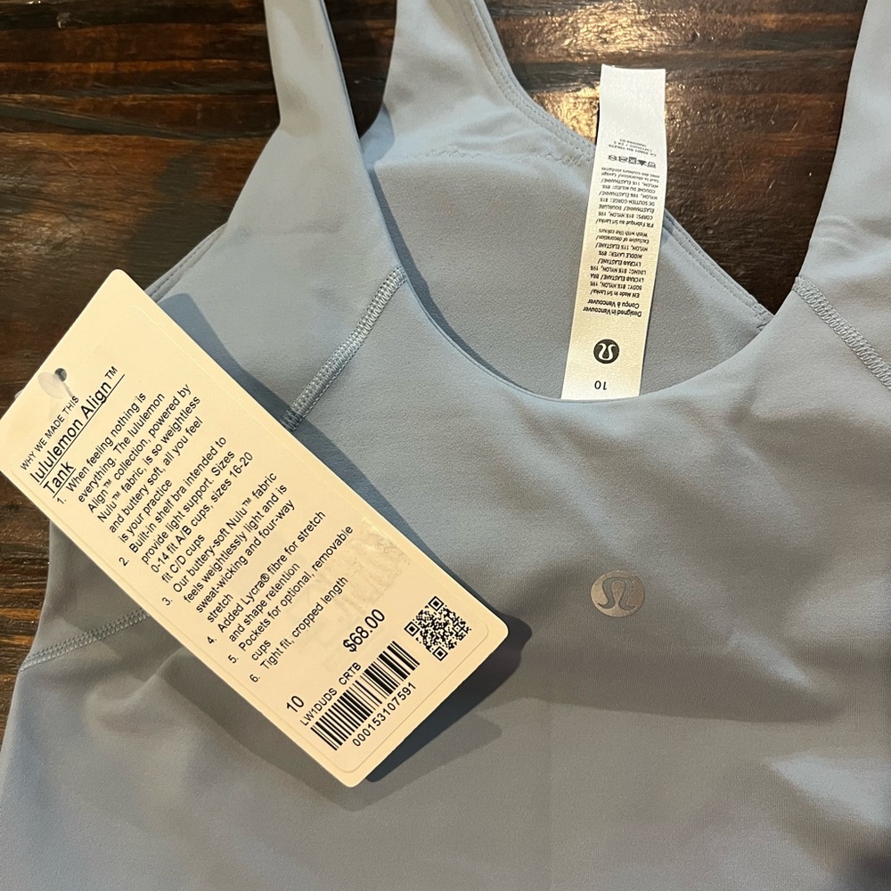 Light Blue Tank Top - Picture 4 of 4